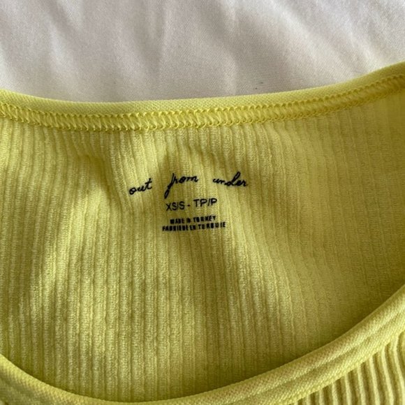 Urban Outfitters Out From Under Everyday Seamless Ribbed Tee - Picture 2 of 2